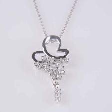 Authentic Sterling Silver Necklace wholesale, custom printed logo