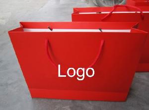 Physical Paper Shopping Tote Bag wholesale, custom logo printed