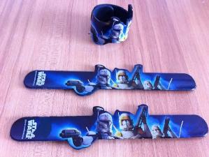 Silicone Slap Bracelet wholesale, custom printed logo