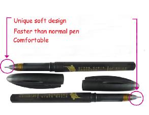 Bouncing pen,Soft point pen wholesale, custom printed logo