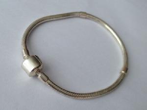 Authentic Sterling Silver Snake Chain Bracelets (19 CM) wholesale, custom printed logo