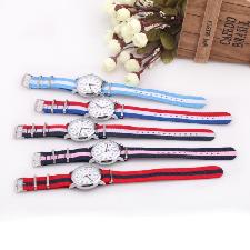 Nato Strap Watch With White Face Dial wholesale, custom logo printed