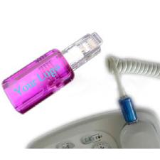 Telephone line anti-winding (Logo Fluorescence) wholesale, custom logo printed