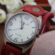 Classic Retro Leather Quartz Watch For Lady wholesale, custom printed logo Classic Retro Leather Quartz Watch For Lady wholesale, custom printed logo