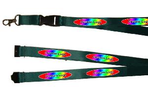 Multicolor lanyard with lobster claw hook, buckle, breakaway wholesale, custom logo printed