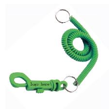 P Shape Clip Bungee Coil Cord wholesale, custom logo printed