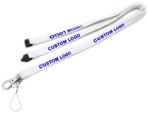 Tubular Break-away Lanyard with Lobster Claw Hook wholesale, custom printed logo