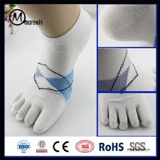 Morewin white Five toe ankle socks for man wholesale, custom printed logo Morewin white Five toe ankle socks for man wholesale, custom printed logo
