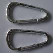 Aluminum Carabiner 10 Cm D Shape 