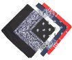 100% Cotton Customized Big Square Bandana