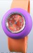 Silicone Slap Watch With Lady Design