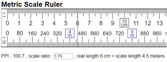 7 Online Rulers In Metric And Inches
